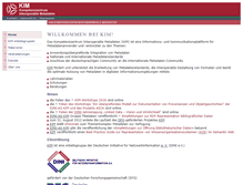 Tablet Screenshot of kim-forum.org